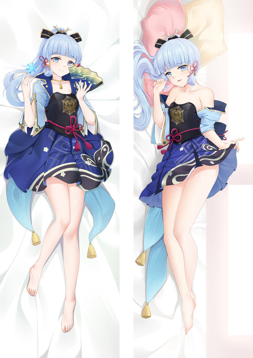 Genshin Impact Kamisato Ayaka Dakimakura HUGGING PEACH SKIN BODY PILLOW (G36)