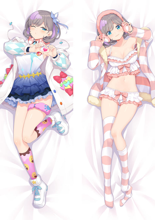 Love Live Keke Tang Dakimakura HUGGING PEACH SKIN BODY PILLOW (L6)