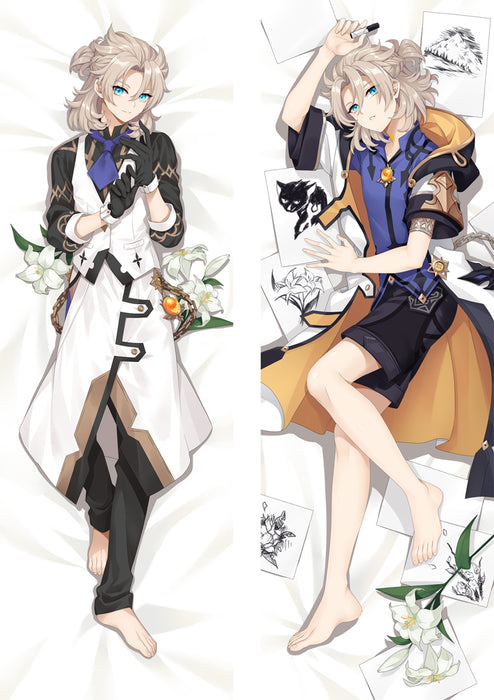 Genshin Impact Albedo Dakimakura Hugging Peach Skin Body Pillow (G2)