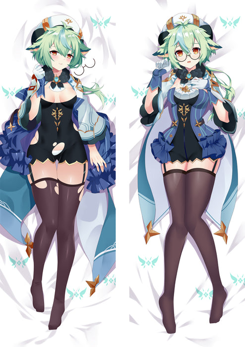 Genshin Impact Sucrose Dakimakura HUGGING PEACH SKIN BODY PILLOW (G66)