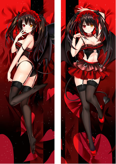 DATE A LIVE Kurumi Tokisaki Dakimakura HUGGING PEACH SKIN BODY PILLOW (D22)