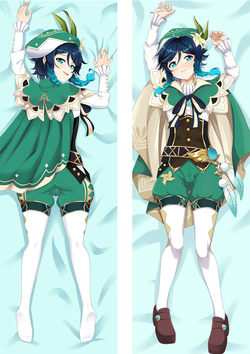 Genshin Impact Venti Dakimakura Hugging Peach Skin Body Pillow (G72)