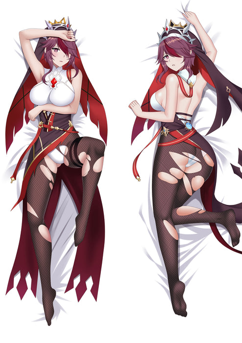 Genshin Impact Rosaria Dakimakura HUGGING PEACH SKIN BODY PILLOW (G60)