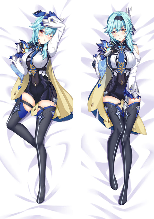 Genshin Impact Eula Dakimakura HUGGING PEACH SKIN BODY PILLOW (G13)