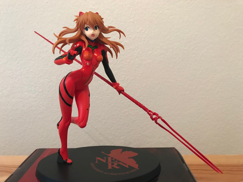 Shin EVANGELION sega ～Asuka x Longinus Spear～PM figure