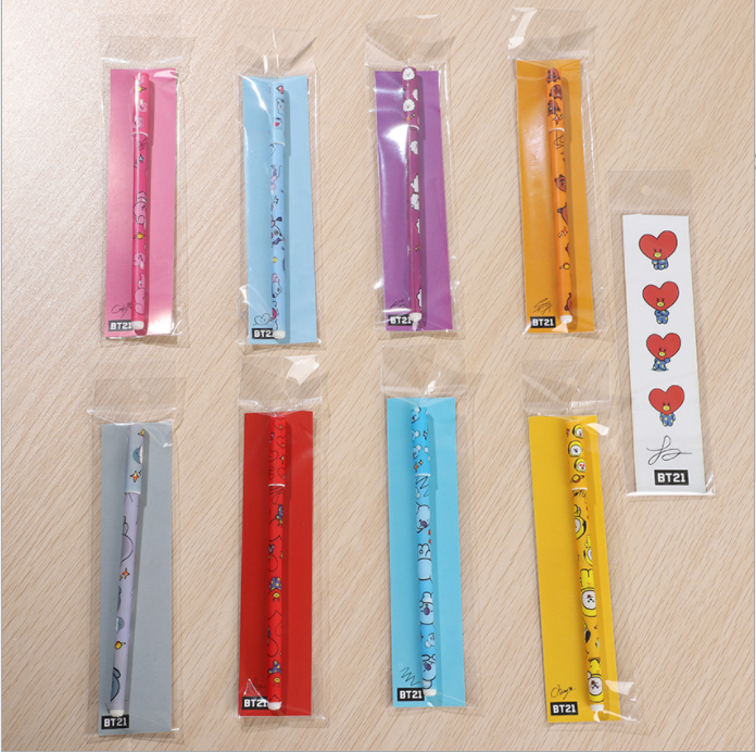 KPOP BTS BANGTAN BOYS GEL PEN