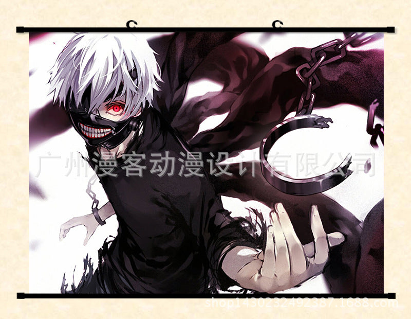 Wall Scroll - Tokyo Ghoul  Ken Kaneki