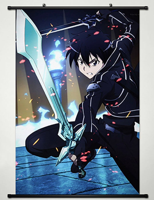 Wall Scroll - Sword Art Online Kirito