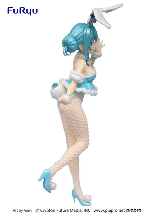 FURYU Vocaloid BiCute Bunnies Hatsune Miku White Rabbit (Pearl Color Ver.) Figure