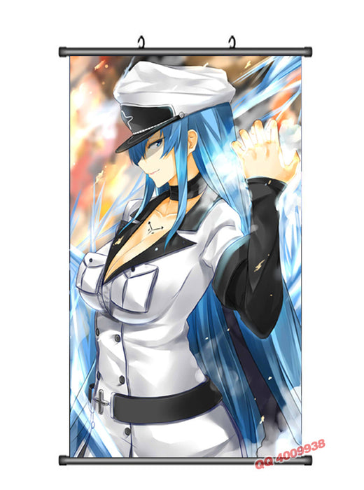 Wall Scroll - Akame Ga Kill Esdeath