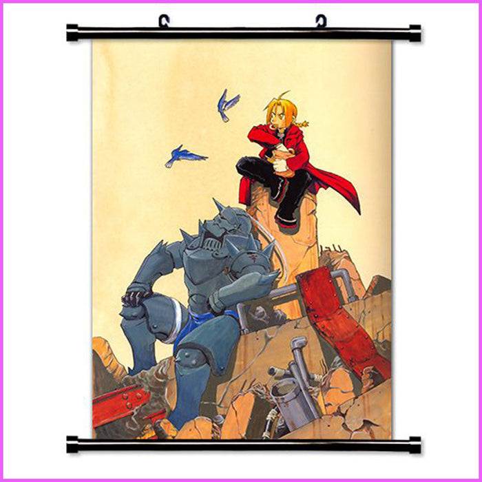 Wall Scroll - Fullmetal Alchemist Edward & Alphonse