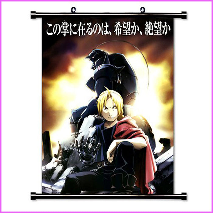 Wall Scroll - Fullmetal Alchemist Edward & Alphonse