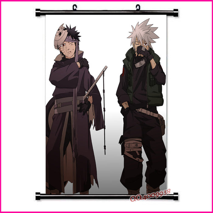 Wall Scroll - Naruto Kakashi & Obito