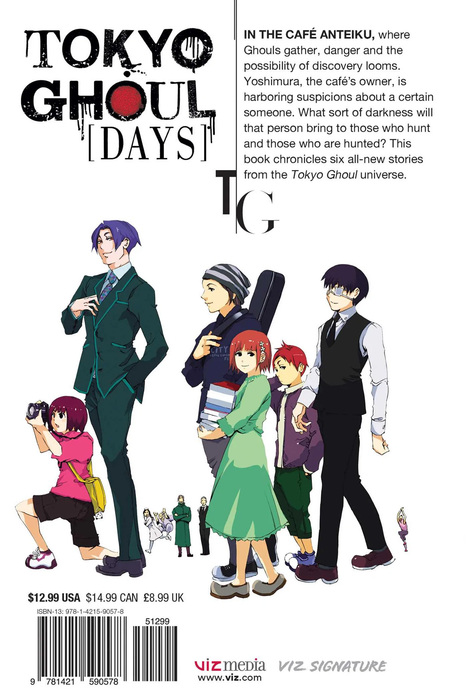 Tokyo Ghoul Novel Book - DAYS