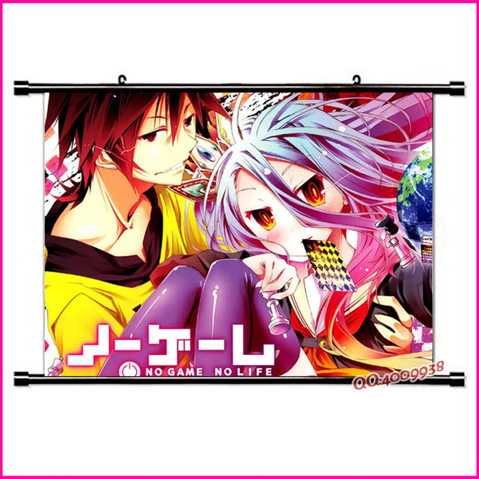 Wall Scroll - No Game No Life Shiro & Sora