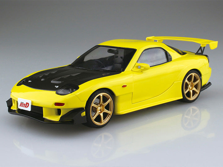 Initial D Aoshima Keisuke Takahashi's FD3S RX-7 (Project D Last Battle Ver.) 1/24 Scale Model Kit Limited Edition