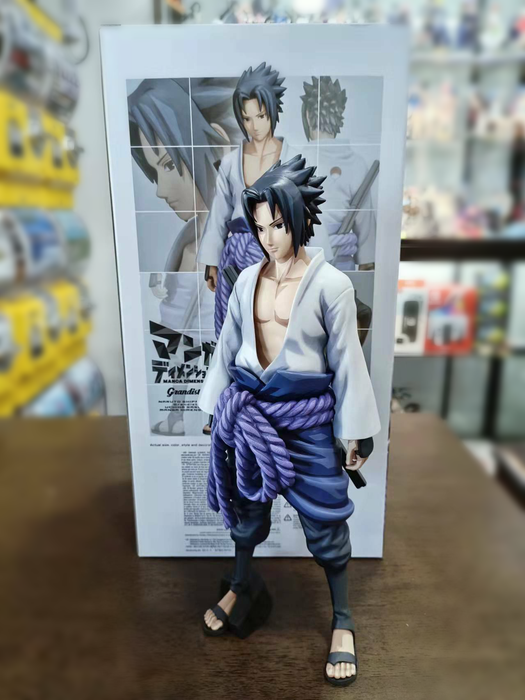 BANDAI BANPRESTO Naruto: Shippuden Grandista Manga Dimensions Sasuke Uchiha FIGURE