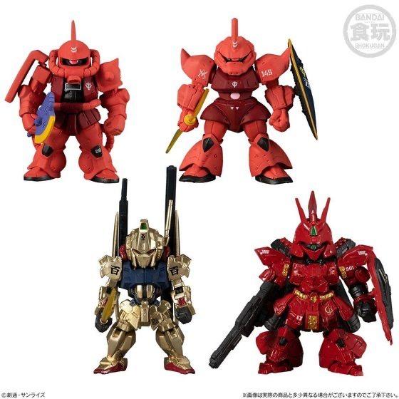 PRE-ORDER FW GUNDAM CONVERGE CORE Red Comet Trail Limited