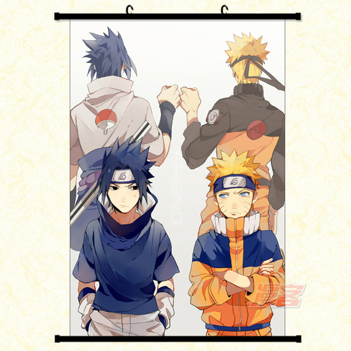 Wall Scroll - Naruto Naruto & Sasuke