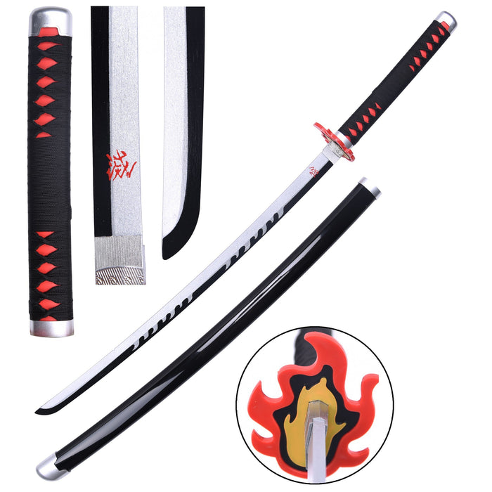 Wooden Sword with Scabbard - Demon Slayer Tanjiro Kamado Cosplay