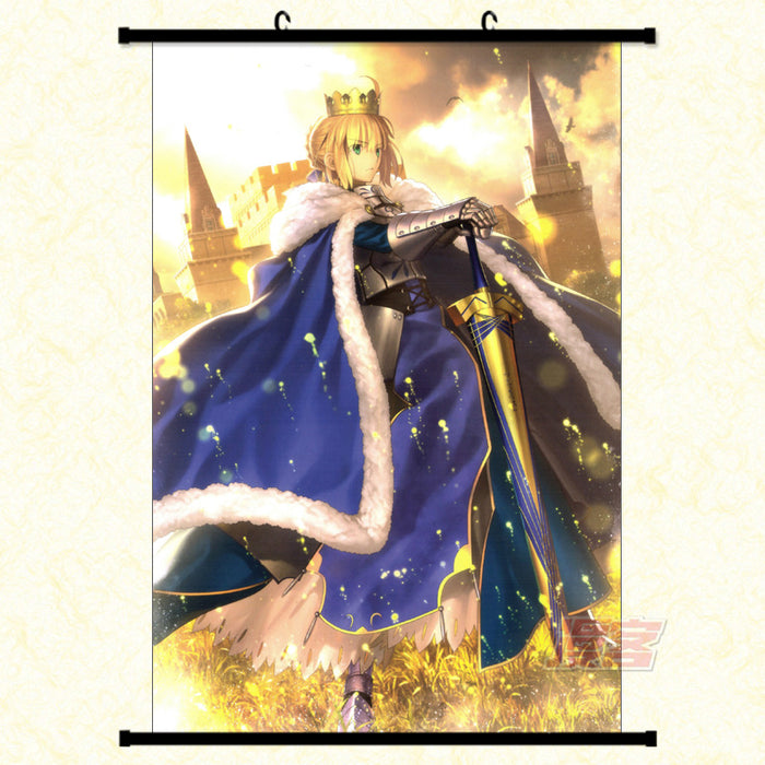 Wall Scroll - Fate Saber