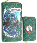 Demon Slayer - Long zipper Anime wallet