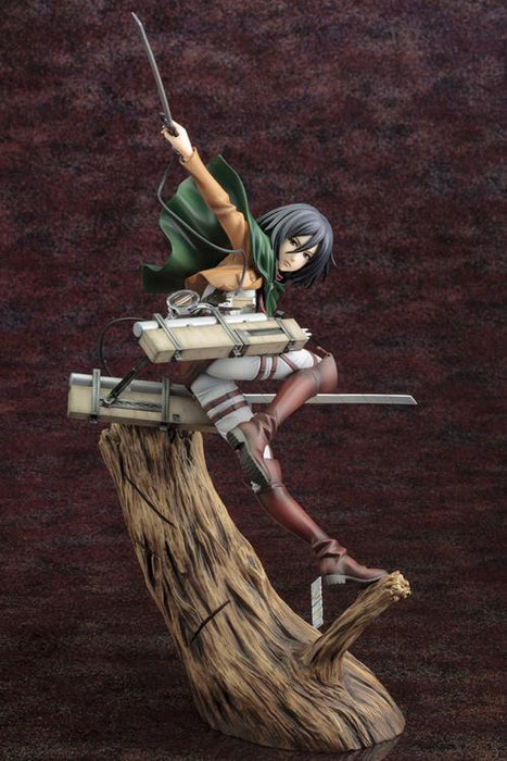 KOTOBUKIYA Attack on Titan ArtFX J Mikasa Ackerman Statue Figure