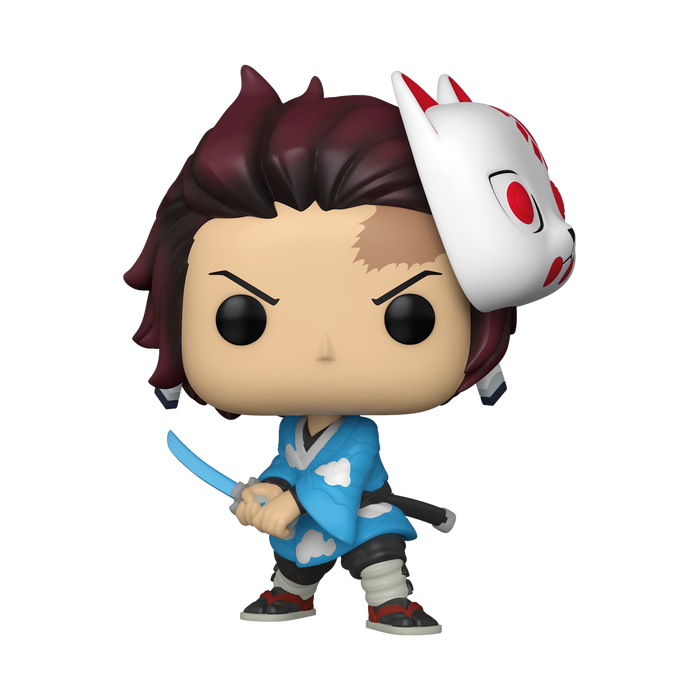 Funko Pop Demon Slayer 867 Tanjiro w/Mask Pop! RS Figure