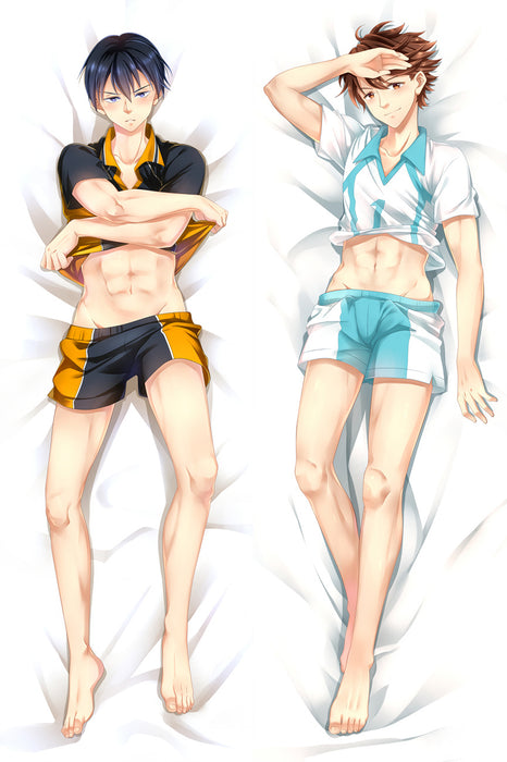 Haikyuu!! Tobio Kageyama & Oikawa Dakimakura Hugging Peach Skin Body Pillow (H16)