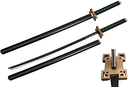 Demon Slayer Zennitsu Foam Cosplay Sword with Scabbard 011