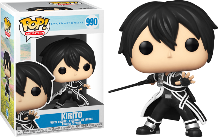 Funko Pop Sword Art Online 990 - Kirito Pop! Vinyl Figure