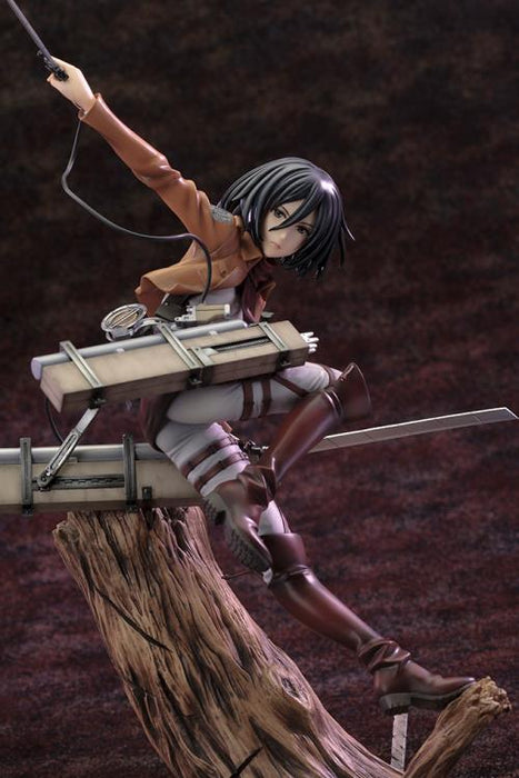 KOTOBUKIYA Attack on Titan ArtFX J Mikasa Ackerman Statue Figure