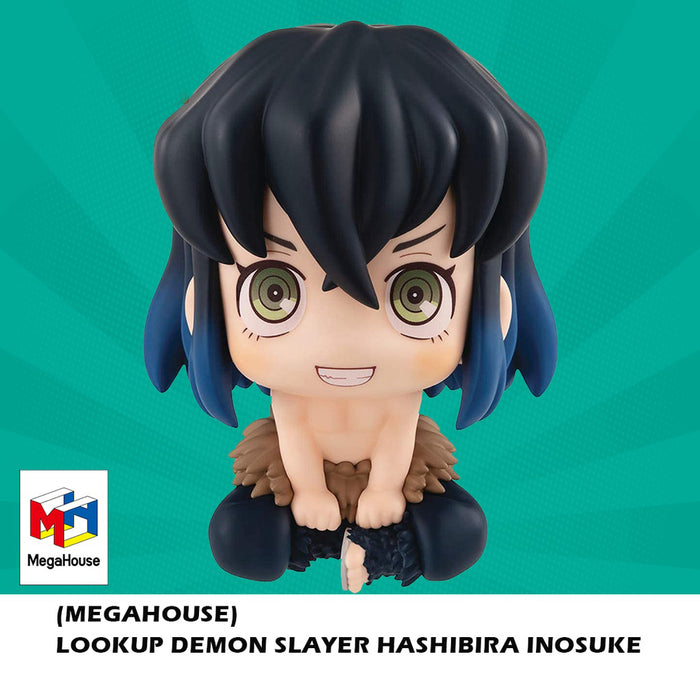 MEGA HOUSE Demon Slayer: Kimetsu no Yaiba Look Up Series Inosuke Hashibira FIGURE