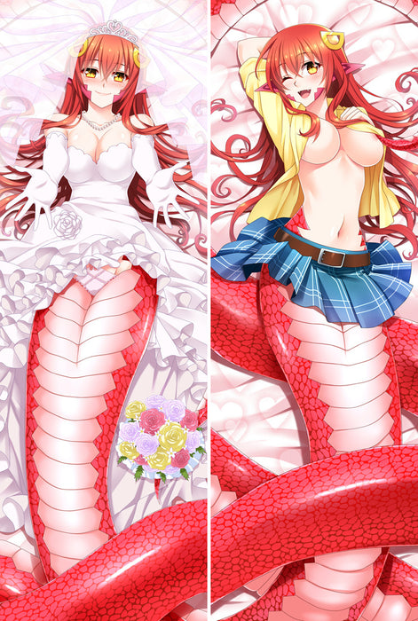 MONSTER MUSUME DAKIMAKURA HUGGING PEACH SKIN BODY PILLOW (M7)