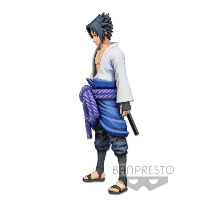 BANDAI BANPRESTO Naruto: Shippuden Grandista Manga Dimensions Sasuke Uchiha FIGURE