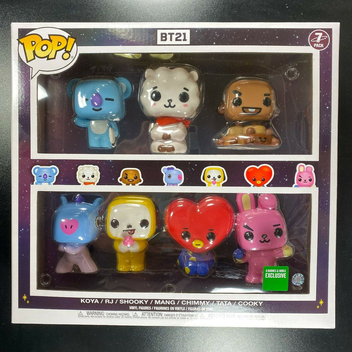 Kpop Funko Pop BT21 - Pop! 7Pk Figure