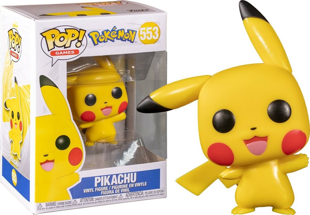 Funko Pop Pokemon - Pikachu wave Pop! RS