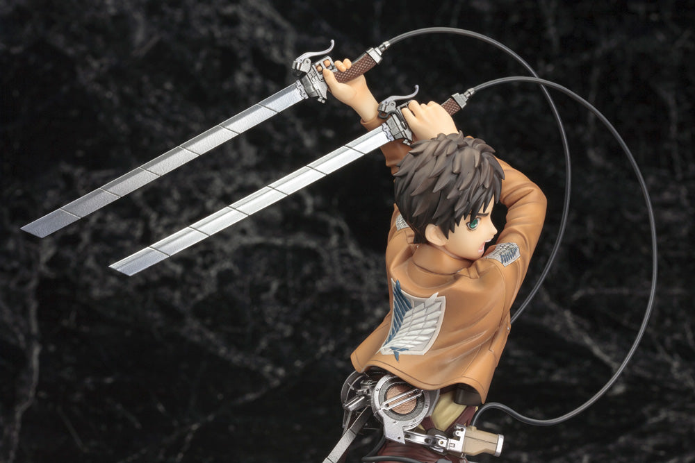 KOTOBUKIYA Attack on Titan ArtFX J Eren Yeager Statue Figure