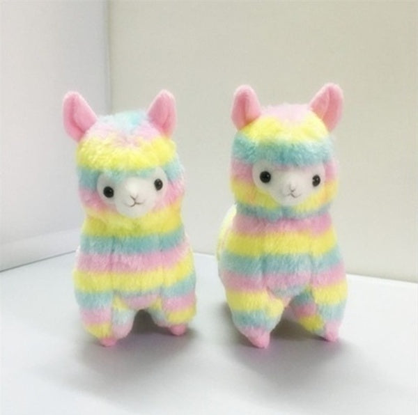 18CM/38CM/48CM Rainbow Llama / Alpaca Llama Plush Toy