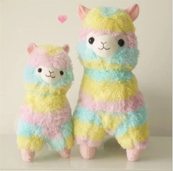 18CM/38CM/48CM Rainbow Llama / Alpaca Llama Plush Toy