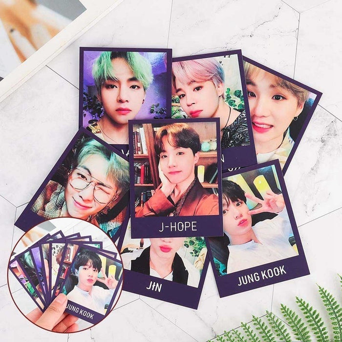 Official Kpop 7Pcs/Set Bts Bangtan Boys Fm 5Th Muster Collective Photocards Lomo Cards