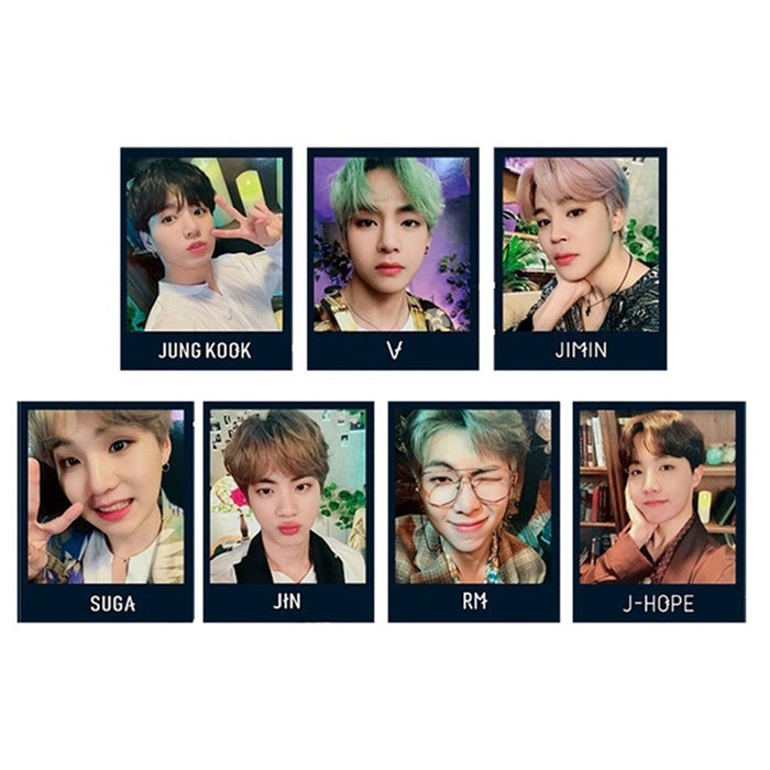 Official Kpop 7Pcs/Set Bts Bangtan Boys Fm 5Th Muster Collective Photocards Lomo Cards