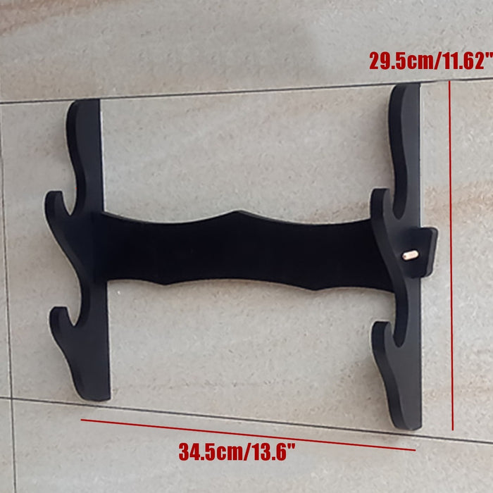 1/2/3/4 Tier Samurai Sword Holder Stand Wall Mount Display for Metal Sword/Wooden/ Foam sword