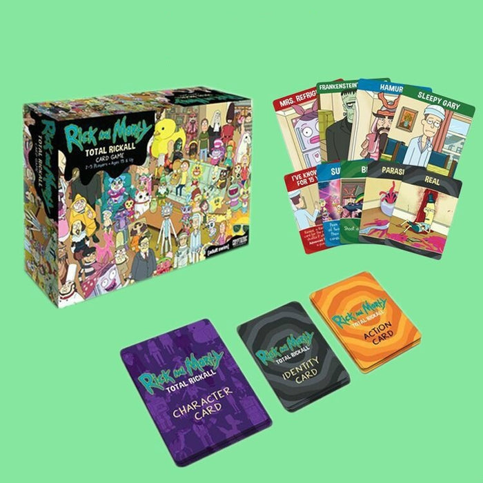 Rick and Morty Decompression Game Total Rickall Best Board Game