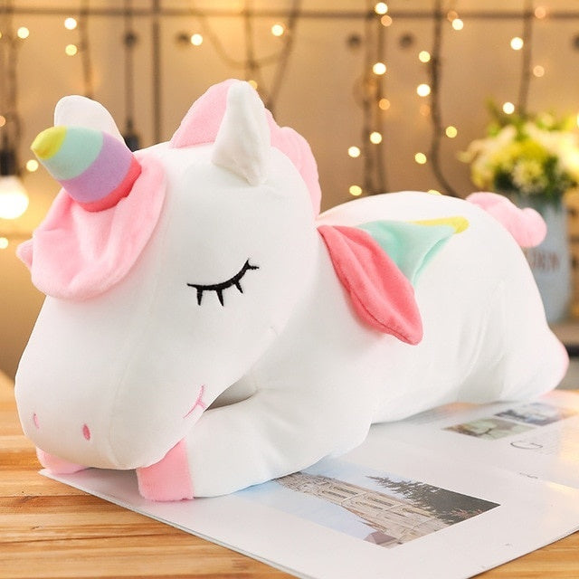 Cute Soft Unicorn Plush Toys 50cm 60cm 80cm