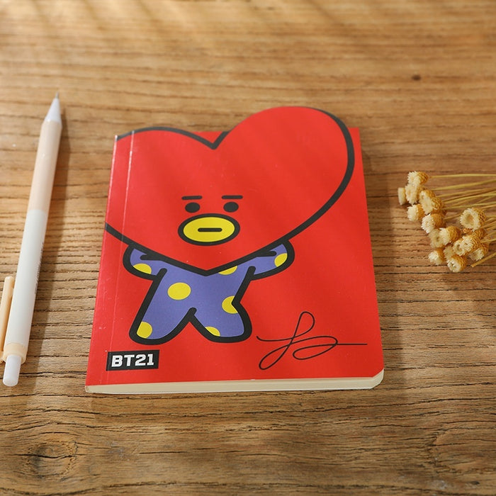 KPOP BTS Bangtan Boys BT21 Notebook CHIMMY COOKY TATA MANG