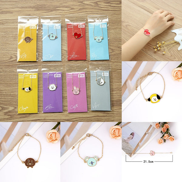 KPOP BTS BANGTAN BOYS OFFICIAL BRACELET/KEY CHAIN