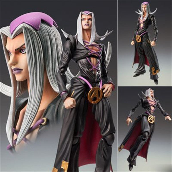 JoJo's Bizarre Adventure Bruno Bucciarati Leone Abbacchio Kujo Jotaro Movable Action Figure