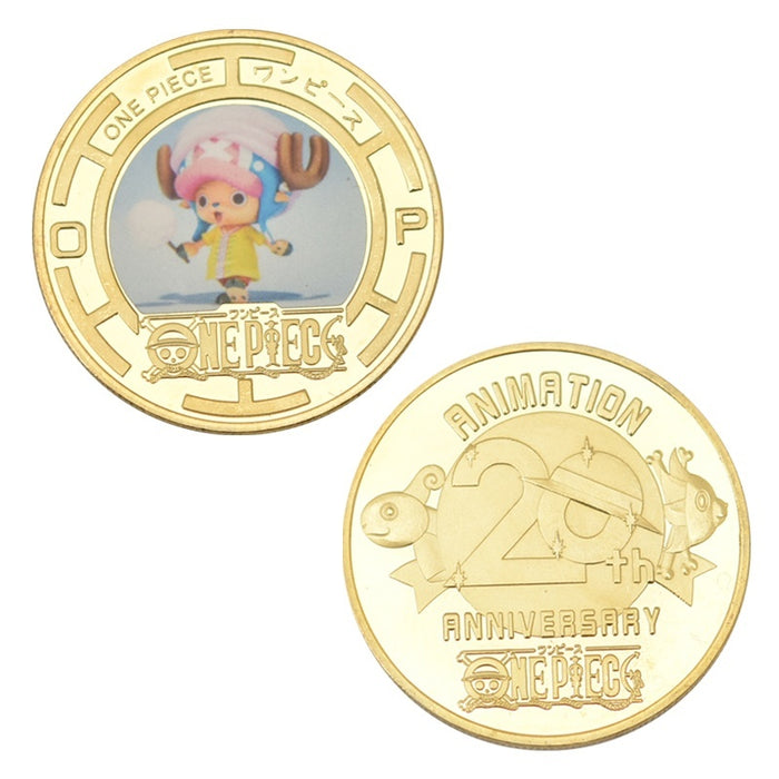 One Piece Gold Plated Coins