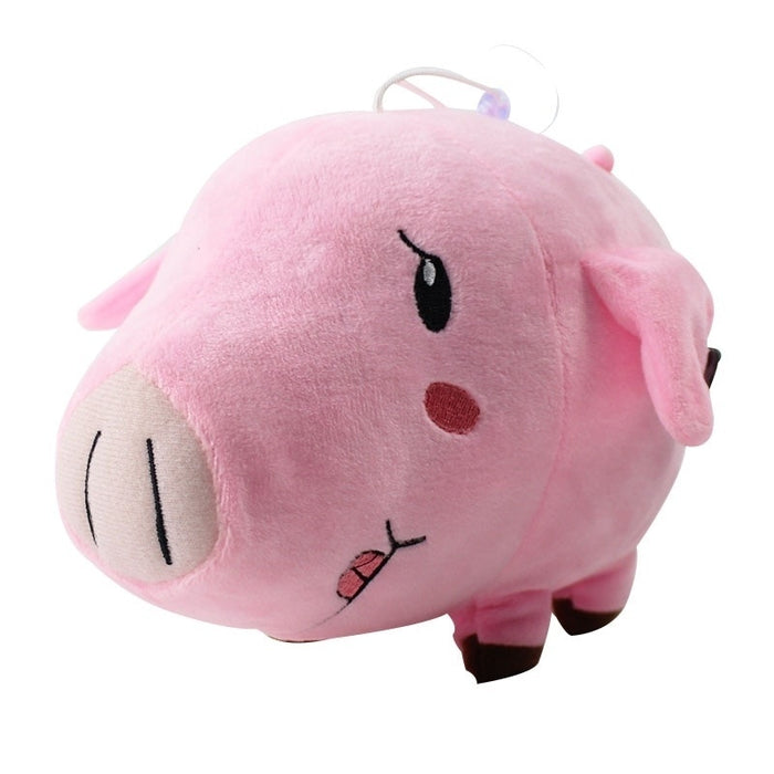 12cm The Seven Deadly Sins Plush Toy Meliodas Ban Hawk Pig Dragon's Wrath Fox's Greed